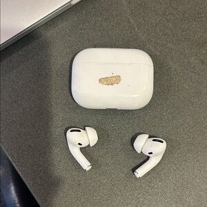 Apple AirPods Pro Earbuds with White Charging Case